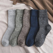 Load image into Gallery viewer, 5Pairs Thick Warm Wool Socks
